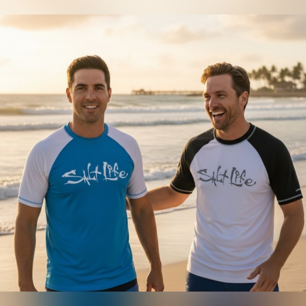 New! Salt Life Slx Shirts Sz Small (2) Nwot